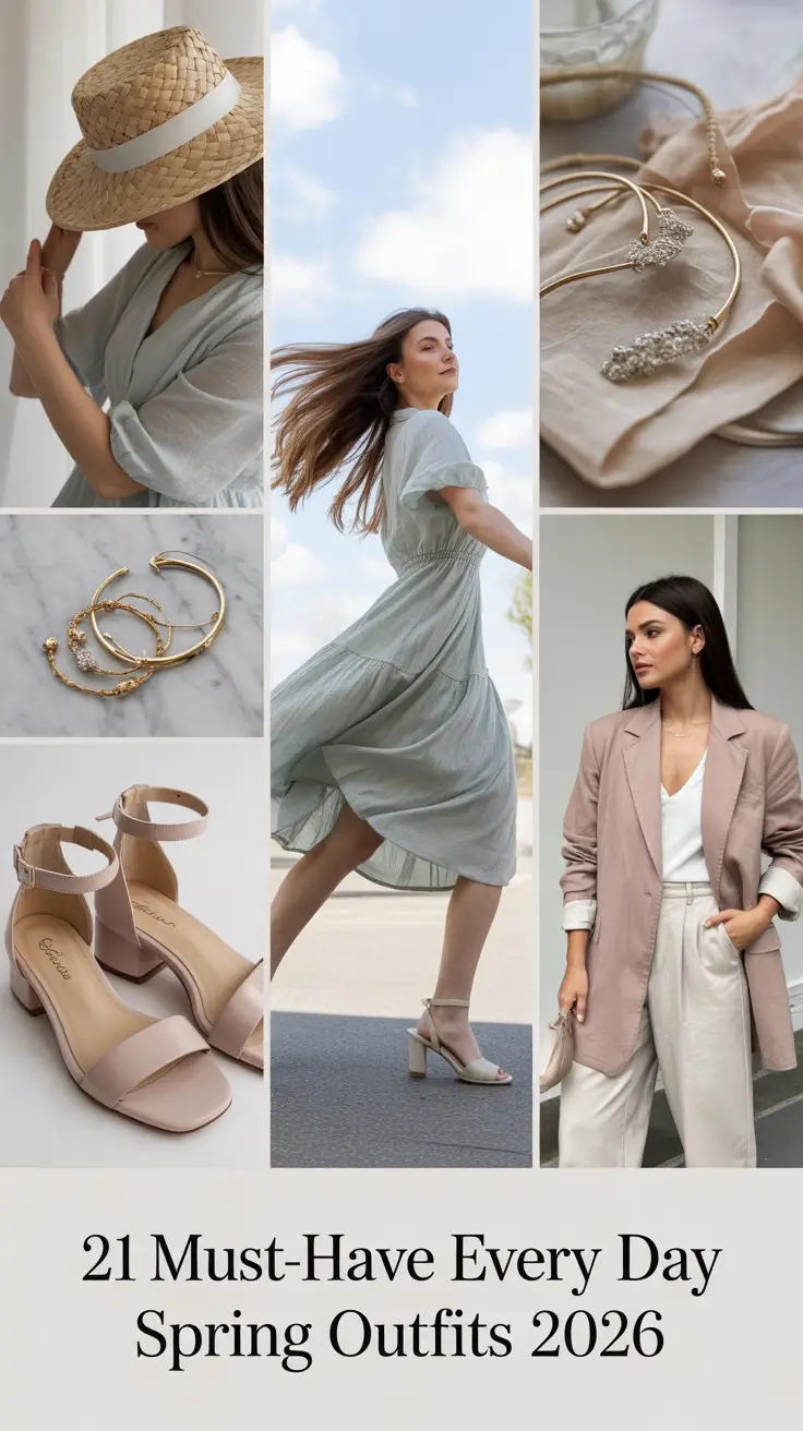Must-Have Every Day Spring Outfits 2026: Fresh Casual Looks for Modern Women