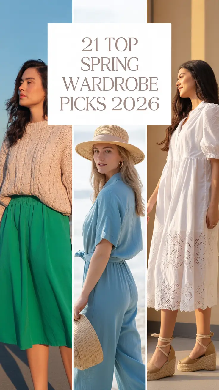Top Spring Wardrobe Picks 2026: Light Capsule Ideas for a Fresh Seasonal Aesthetic
