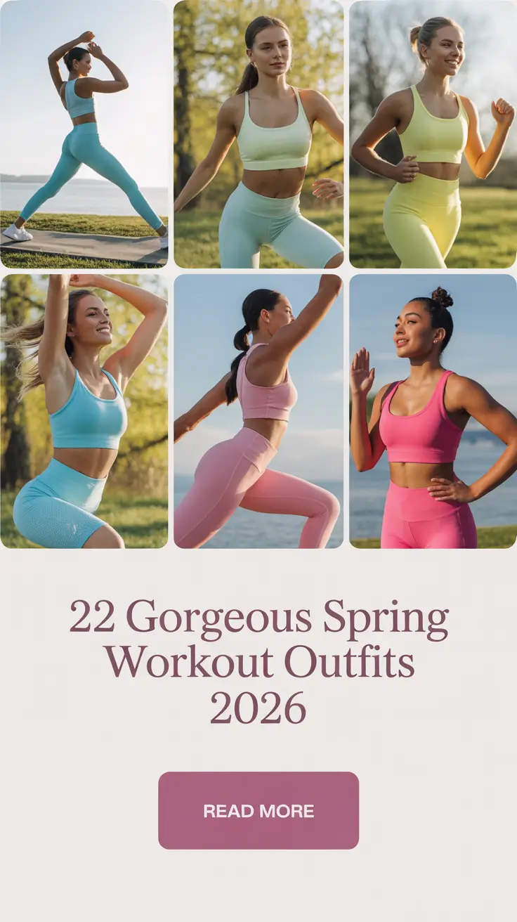 Gorgeous Spring Workout Outfits 2026: Fresh Ideas for Stylish Movement This Season