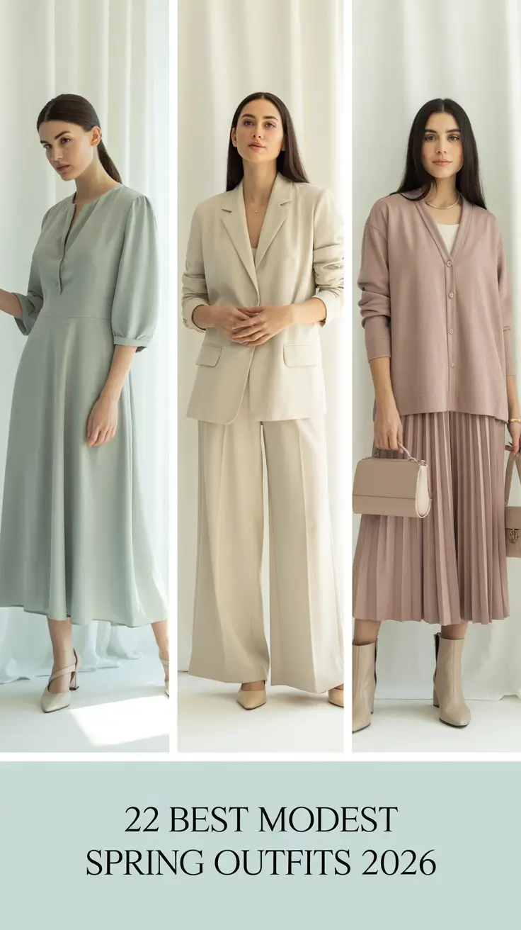 Best Modest Spring Outfits 2026: Fresh Casual & Classy Inspiration for Women