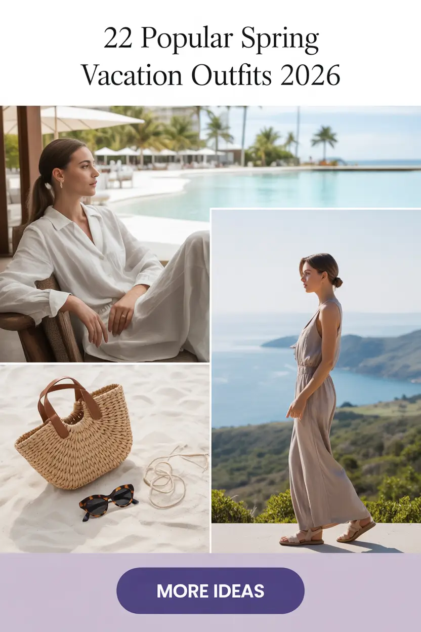 Popular Spring Vacation Outfits 2026: Fresh Ideas for Europe, Florida, and Mexico