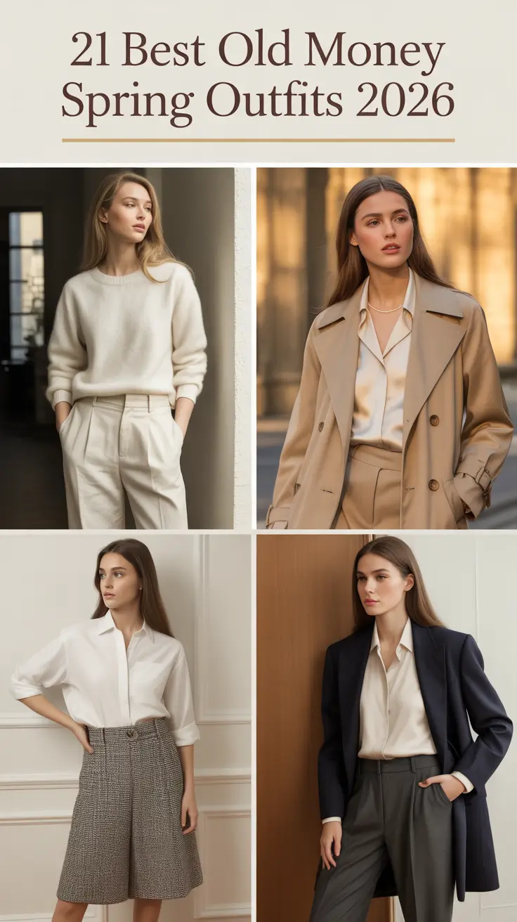 Best Old Money Spring Outfits 2026: Timeless Looks for Modern Women