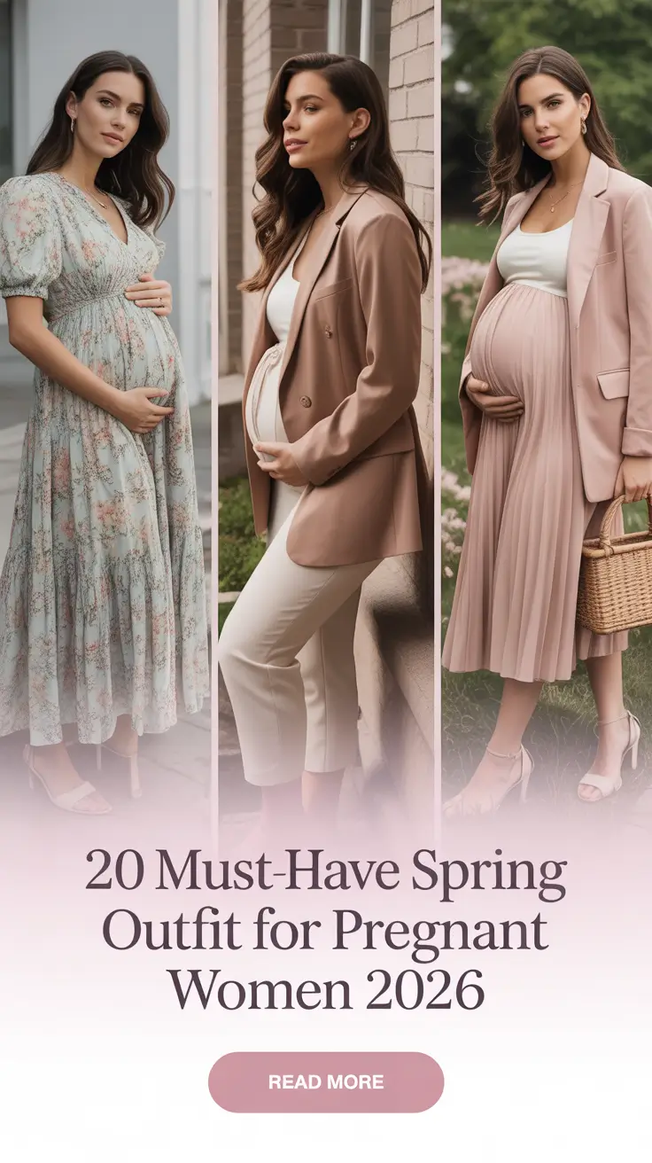 Must-Have Spring Outfit for Pregnant Women 2026: Fresh, Cute & Casual Pregnancy Style Inspiration
