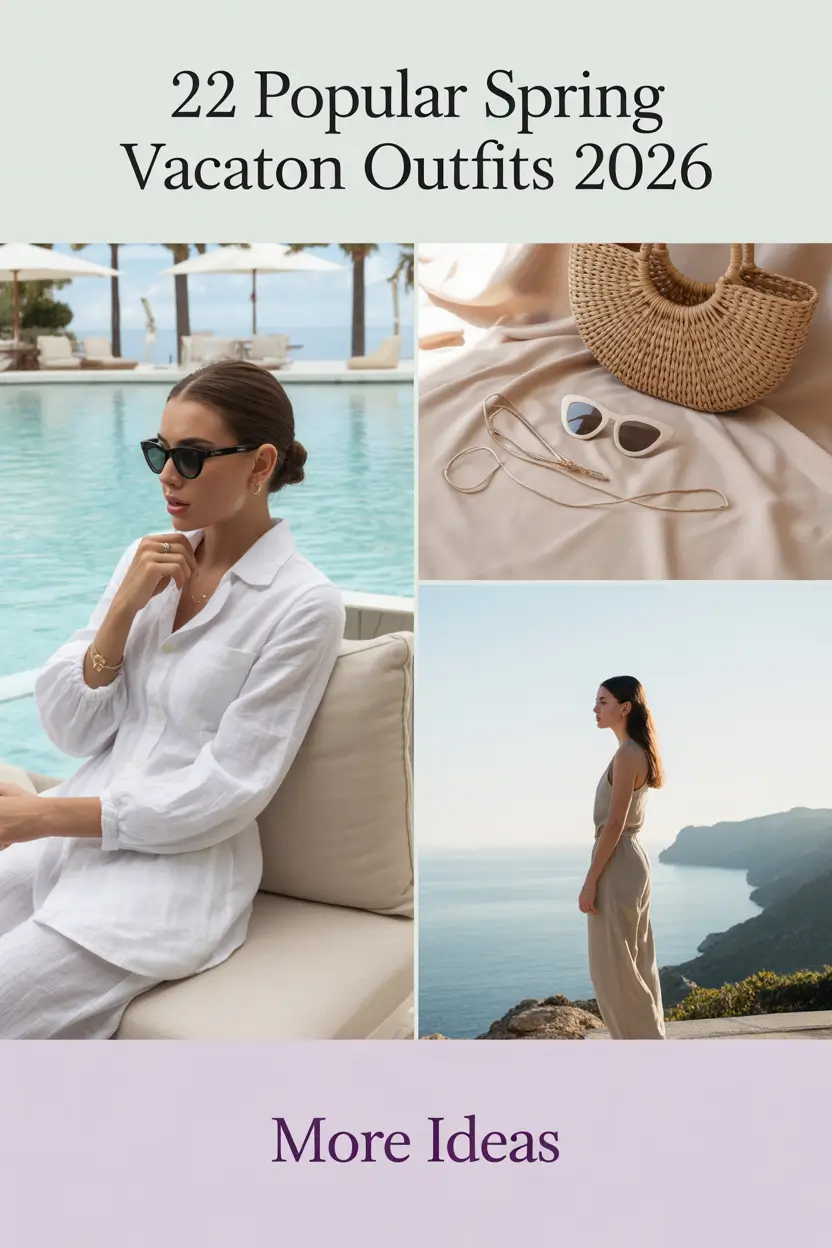 Popular Spring Vacation Outfits 2026: Fresh Ideas for Europe, Florida, and Mexico