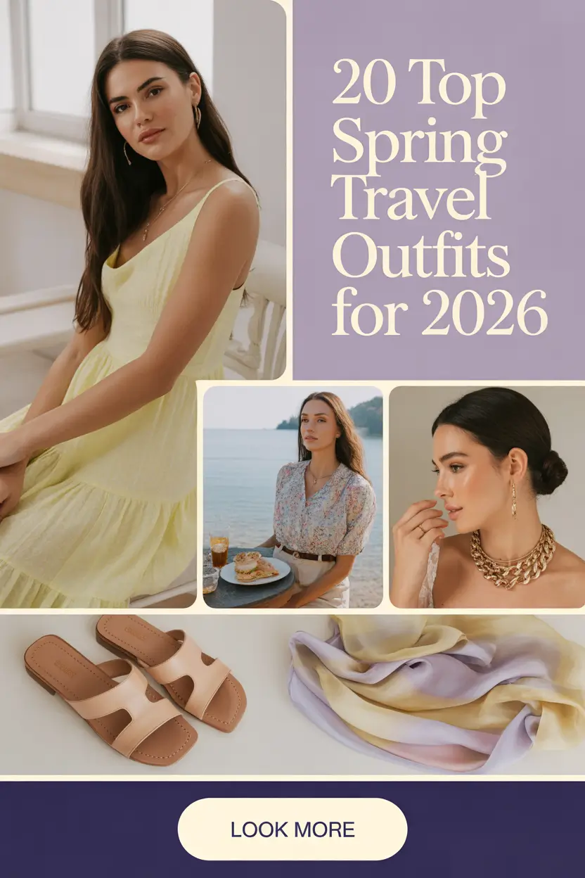Top Spring Travel Outfits for 2026: Fresh Europe-Inspired Style Ideas for Women