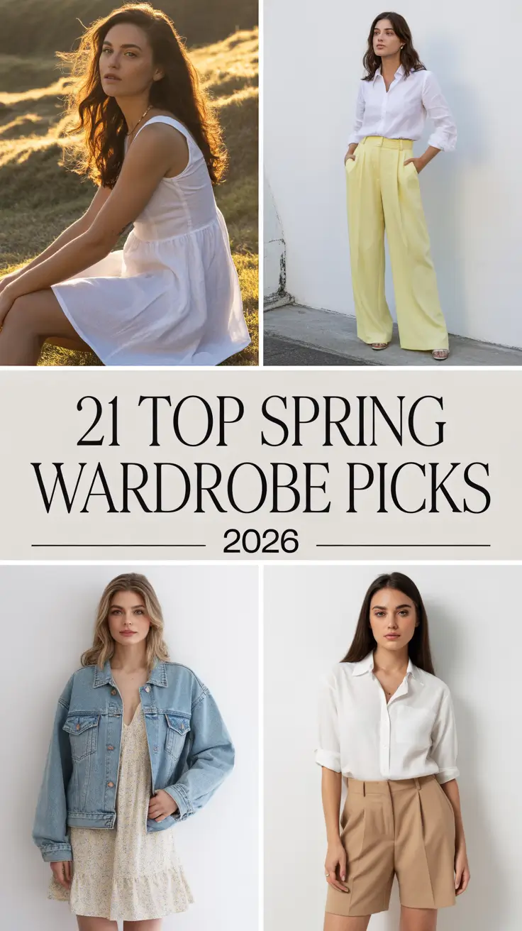 Top Spring Wardrobe Picks 2026: Light Capsule Ideas for a Fresh Seasonal Aesthetic