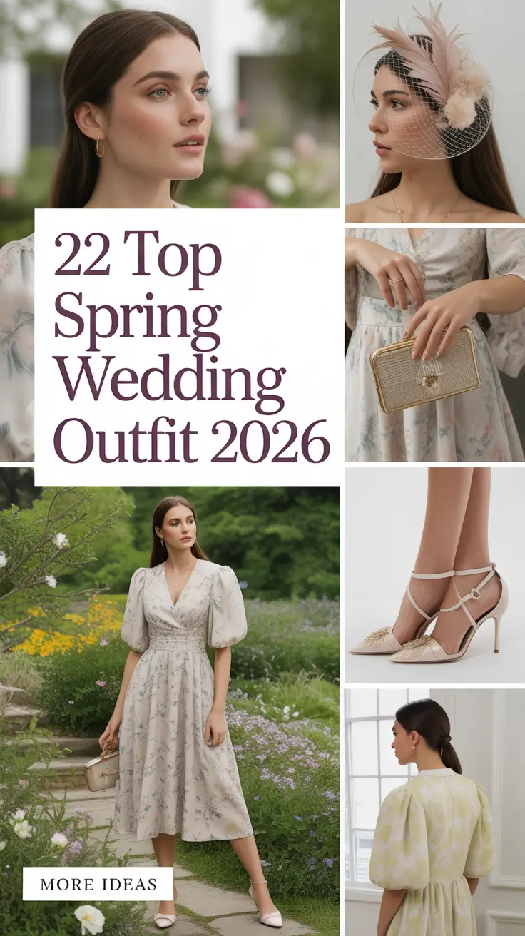 Top Spring Wedding Outfit 2026: Fresh Guest Ideas for Every Dress Code