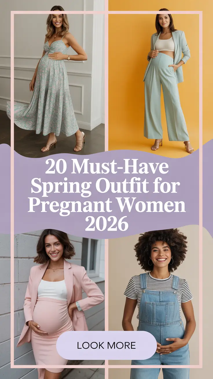 Must-Have Spring Outfit for Pregnant Women 2026: Fresh, Cute & Casual Pregnancy Style Inspiration