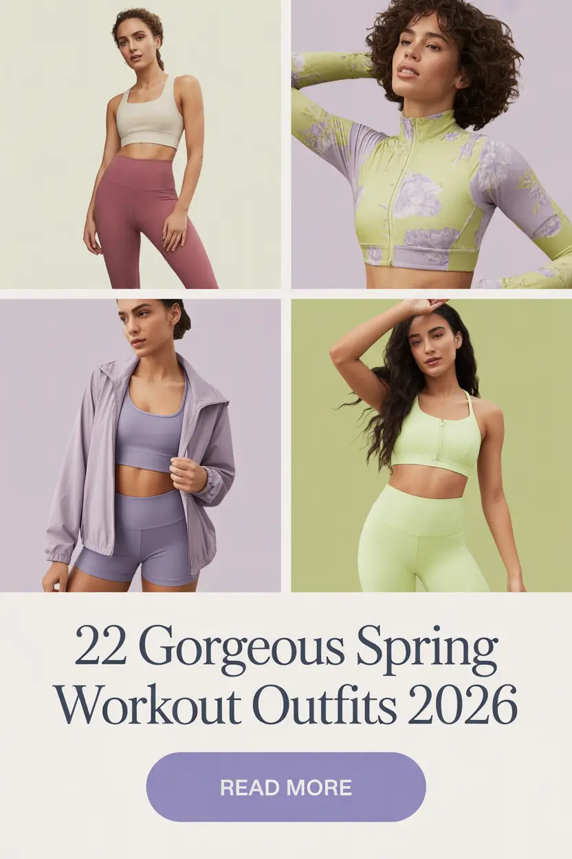 Gorgeous Spring Workout Outfits 2026: Fresh Ideas for Stylish Movement This Season