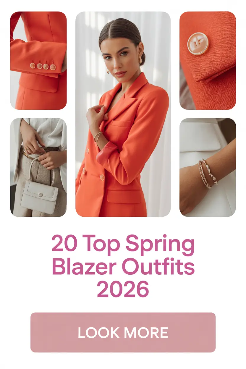Top Spring Blazer Outfits 2026: Fresh & Cute Ideas for Women This Season