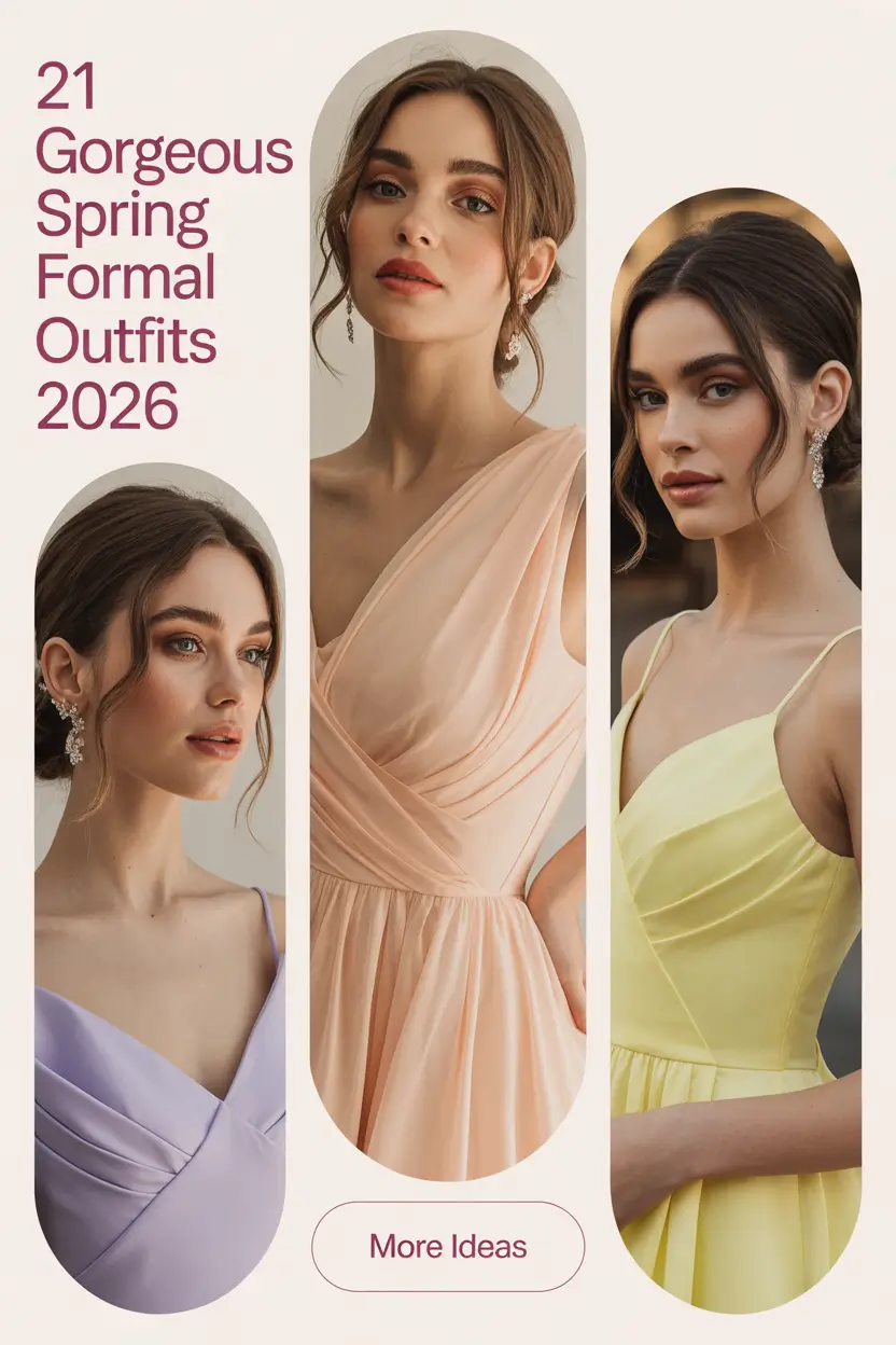 Gorgeous Spring Formal Outfits 2026: Elegant Ideas for Women of Every Style