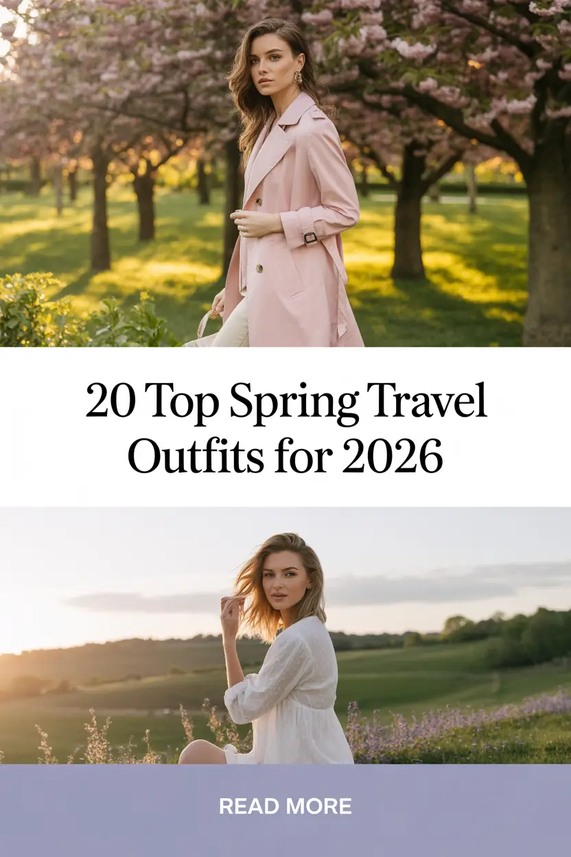 Top Spring Travel Outfits for 2026: Fresh Europe-Inspired Style Ideas for Women