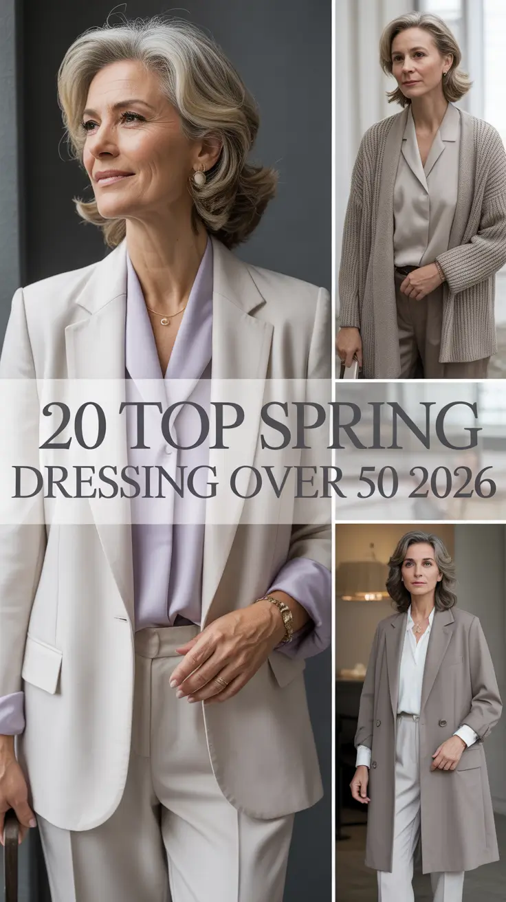 Top Spring Dressing Over 50 2026: Fresh Style Ideas for Confident Spring Outfits