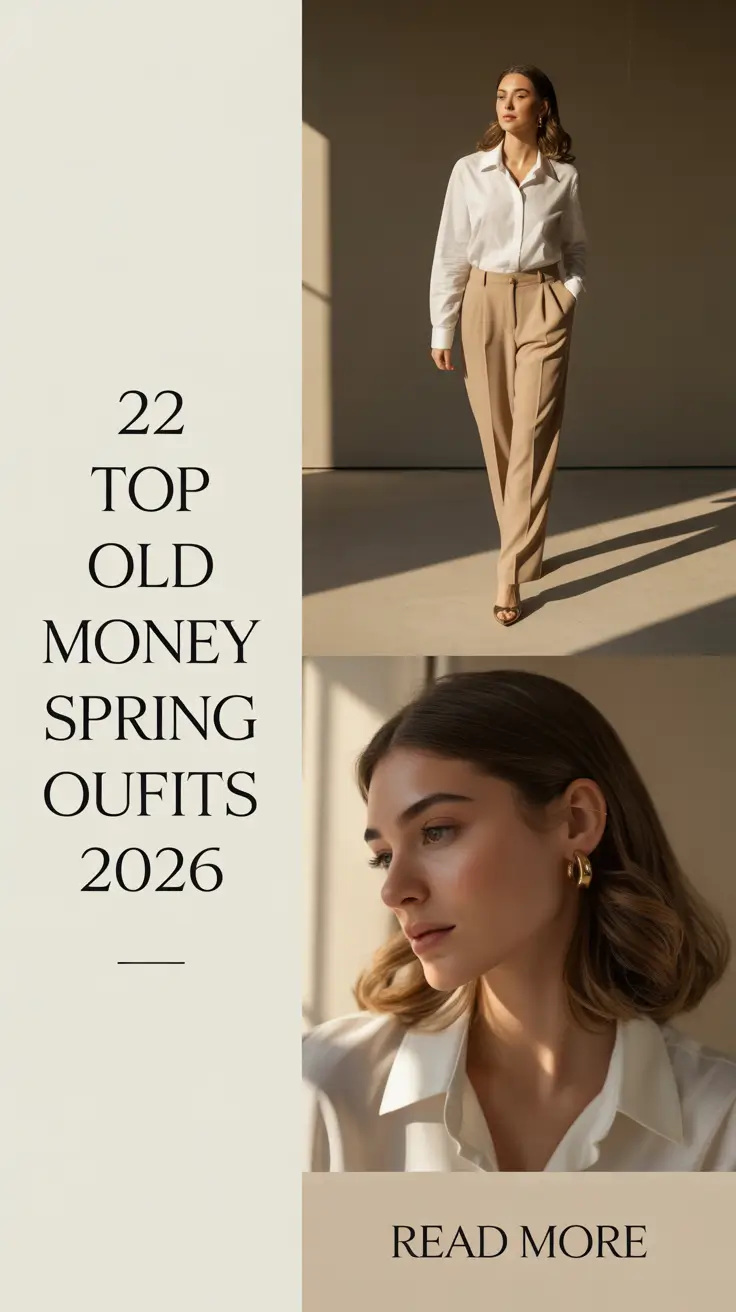 Top Old Money Spring Outfits 2026: Elegant Looks for a Refined Spring Wardrobe