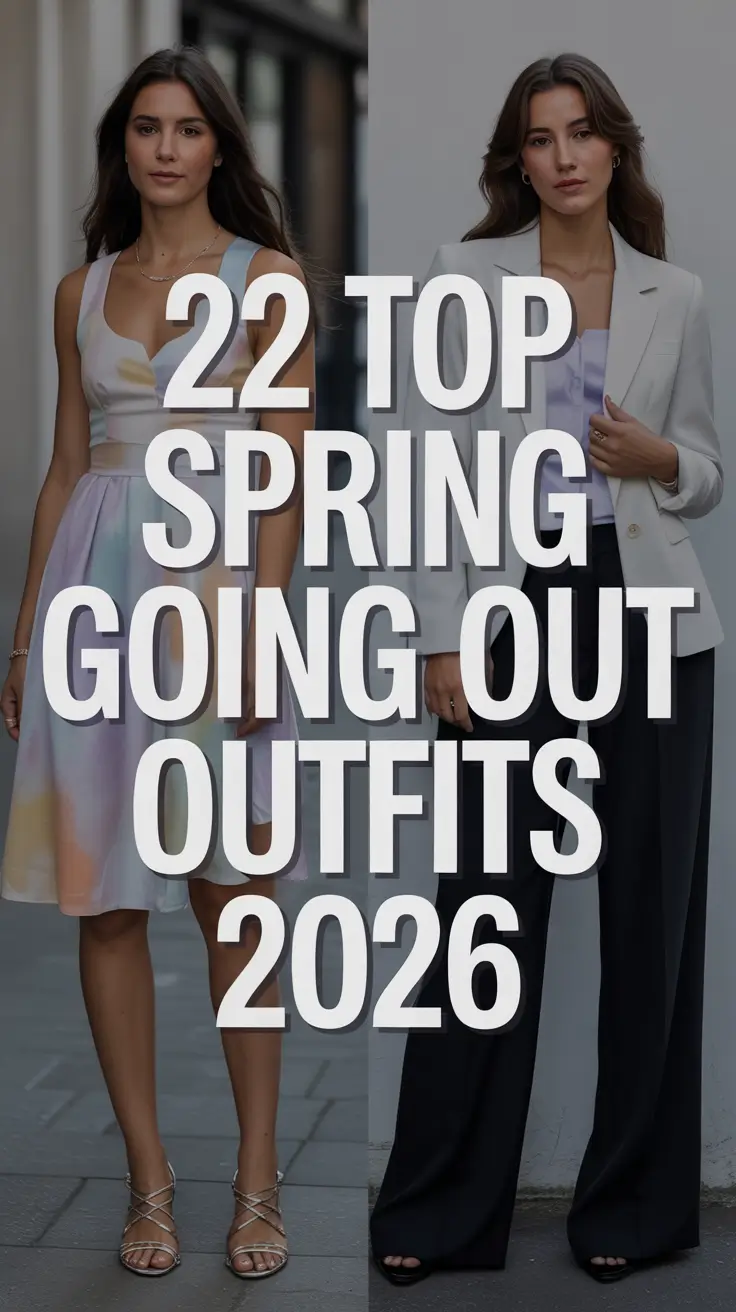 Top Spring Going Out Outfits 2026: Fresh Inspo for Every Night Mood This Season
