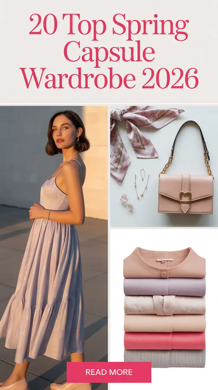 Top Spring Capsule Wardrobe 2026: Light, Bright & Effortlessly European Outfits for the Season