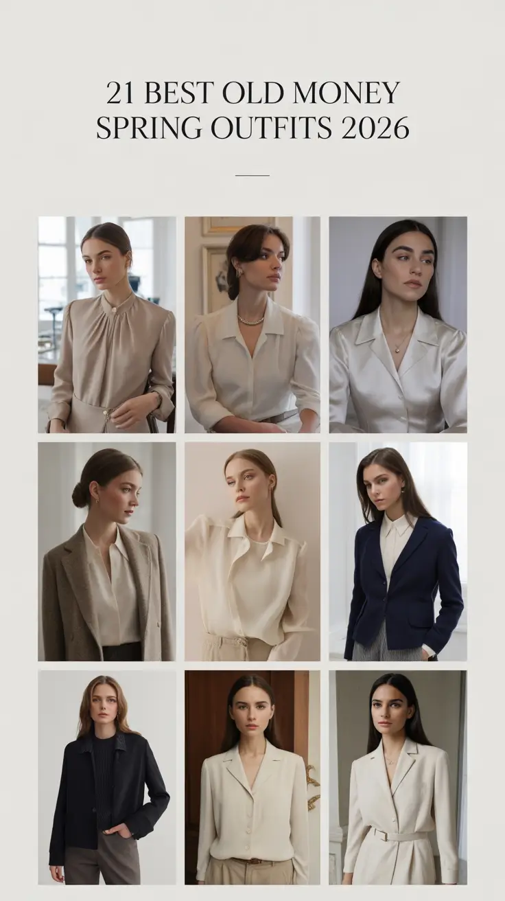 Best Old Money Spring Outfits 2026: Timeless Looks for Modern Women