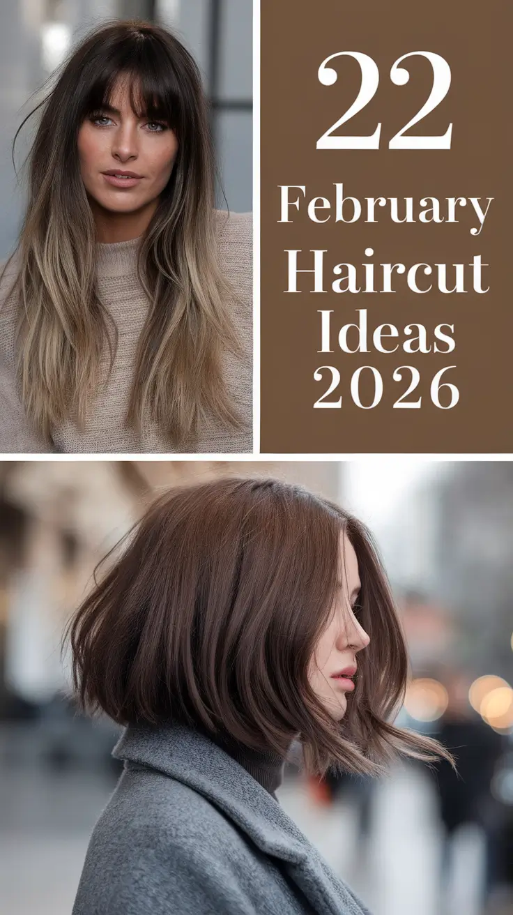 February Haircut Ideas 2026: Fresh Long, Medium & Short Styles for a Winter Refresh