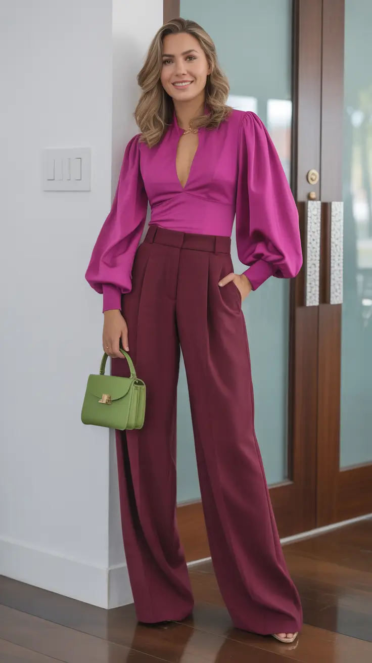 top spring outfits for women over 30 2026 Bold Jewel Tones for Evening Spring Moments