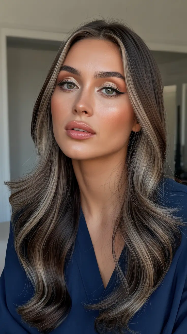 best spring haircuts 2026 Face Framed Walnut Brunette