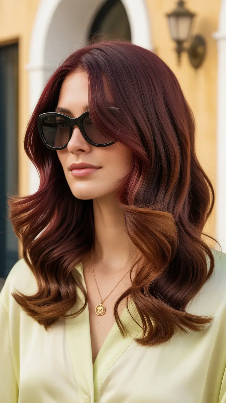 best spring haircuts 2026 Red Wine Dimension