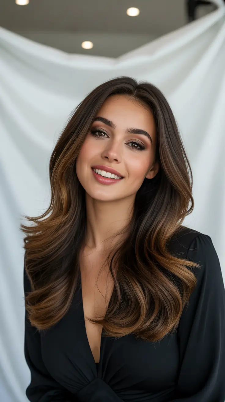 best spring haircuts 2026 Dimensional Brunette Balayage