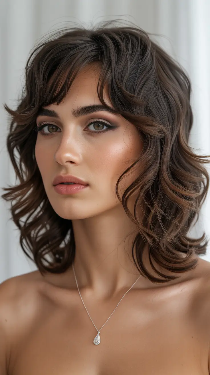 spring hair trends 2026 Soft Tousled Curly Shag