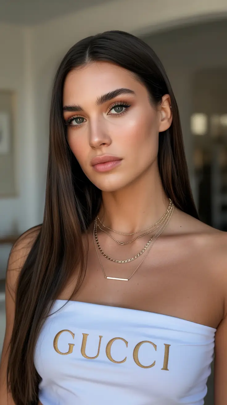 spring hair trends 2026 Minimalist Straight Shine