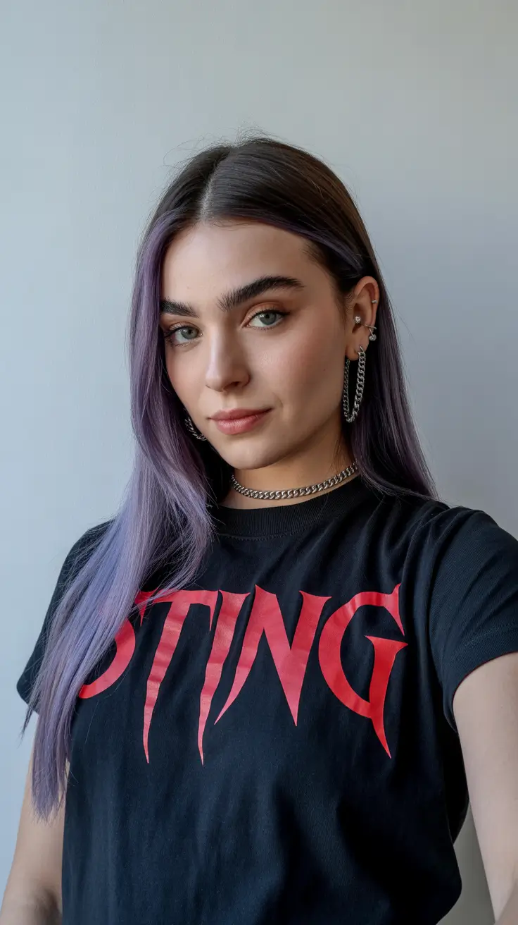 cute spring haircuts for heart face shape 2026 Cool-Toned Long Length with Subtle Edge