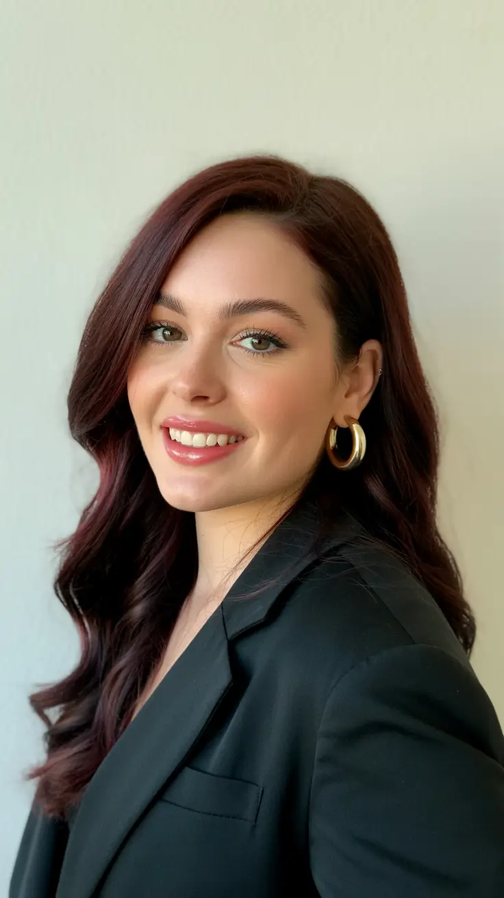 cute spring haircuts for heart face shape 2026 Soft Side-Parted Length with Romantic Depth