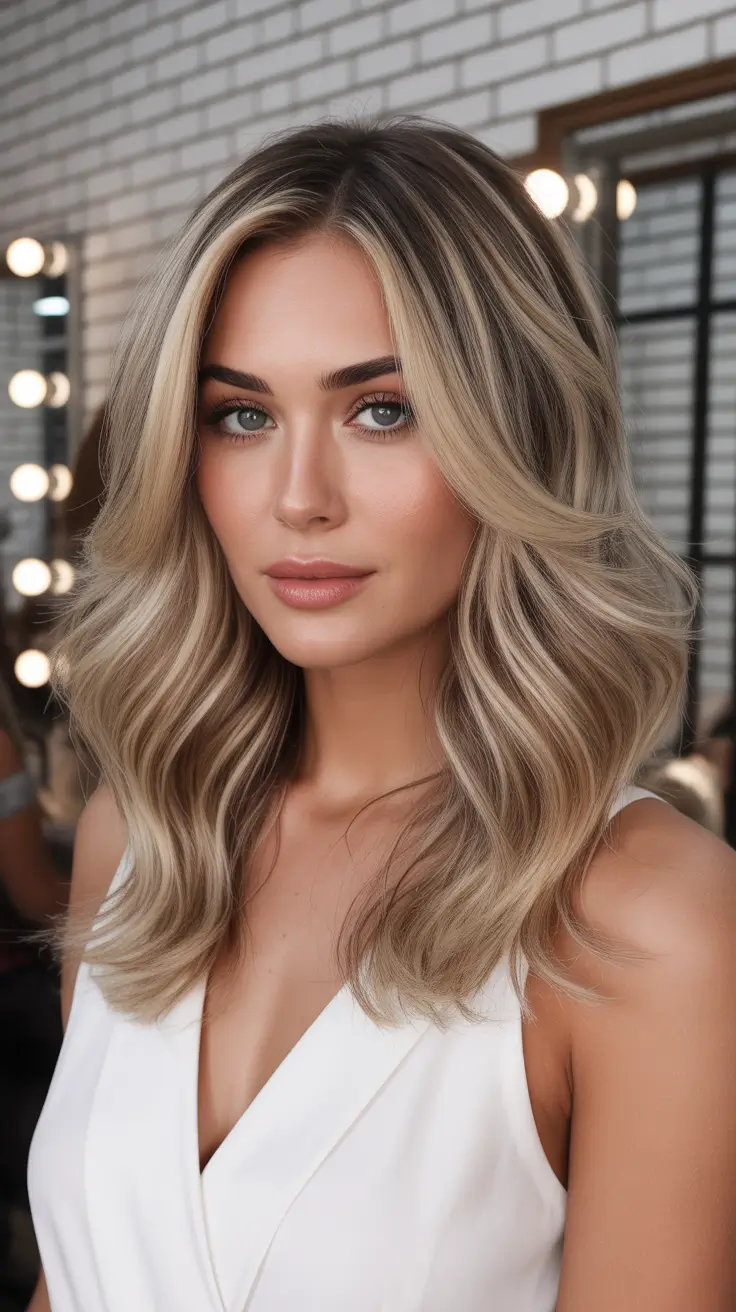cute spring mom haircut ideas 2026 Glossy Long Layers With Natural Volume