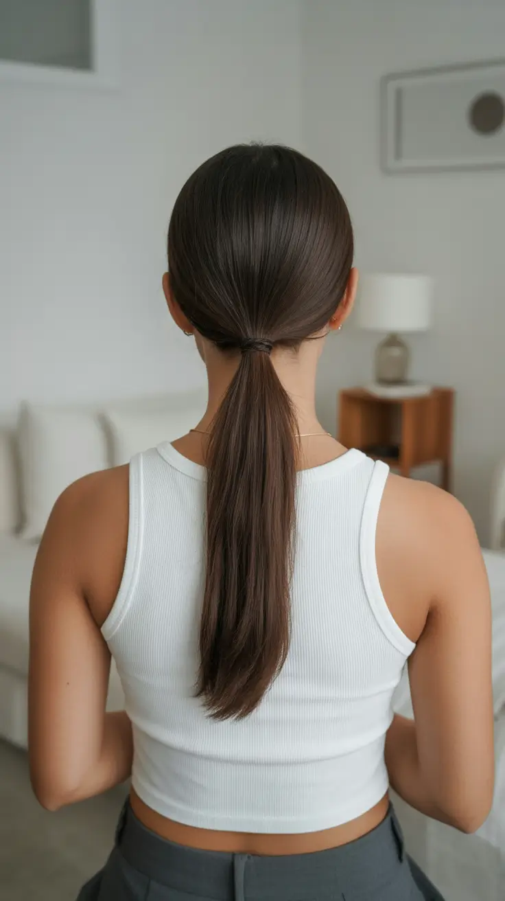 effortless spring quick hairstyles 2026 everyday low ponytail