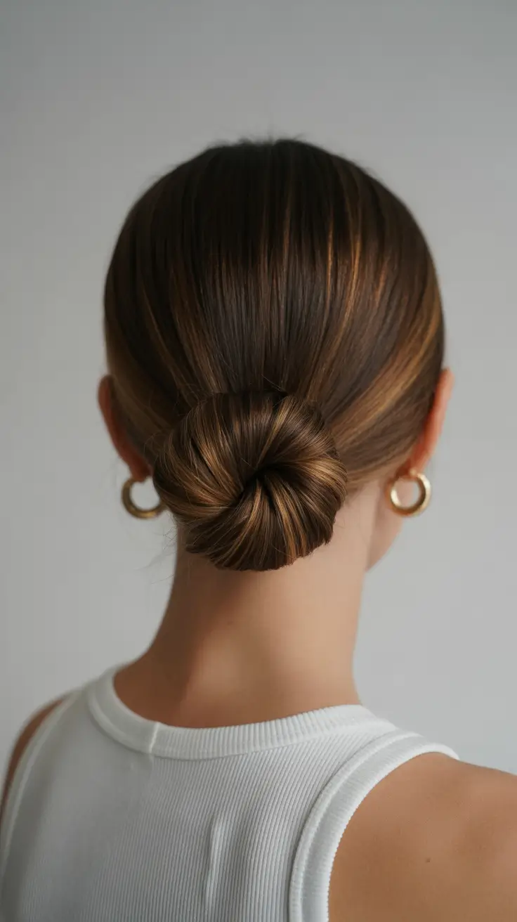 effortless spring quick hairstyles 2026 classic low bun
