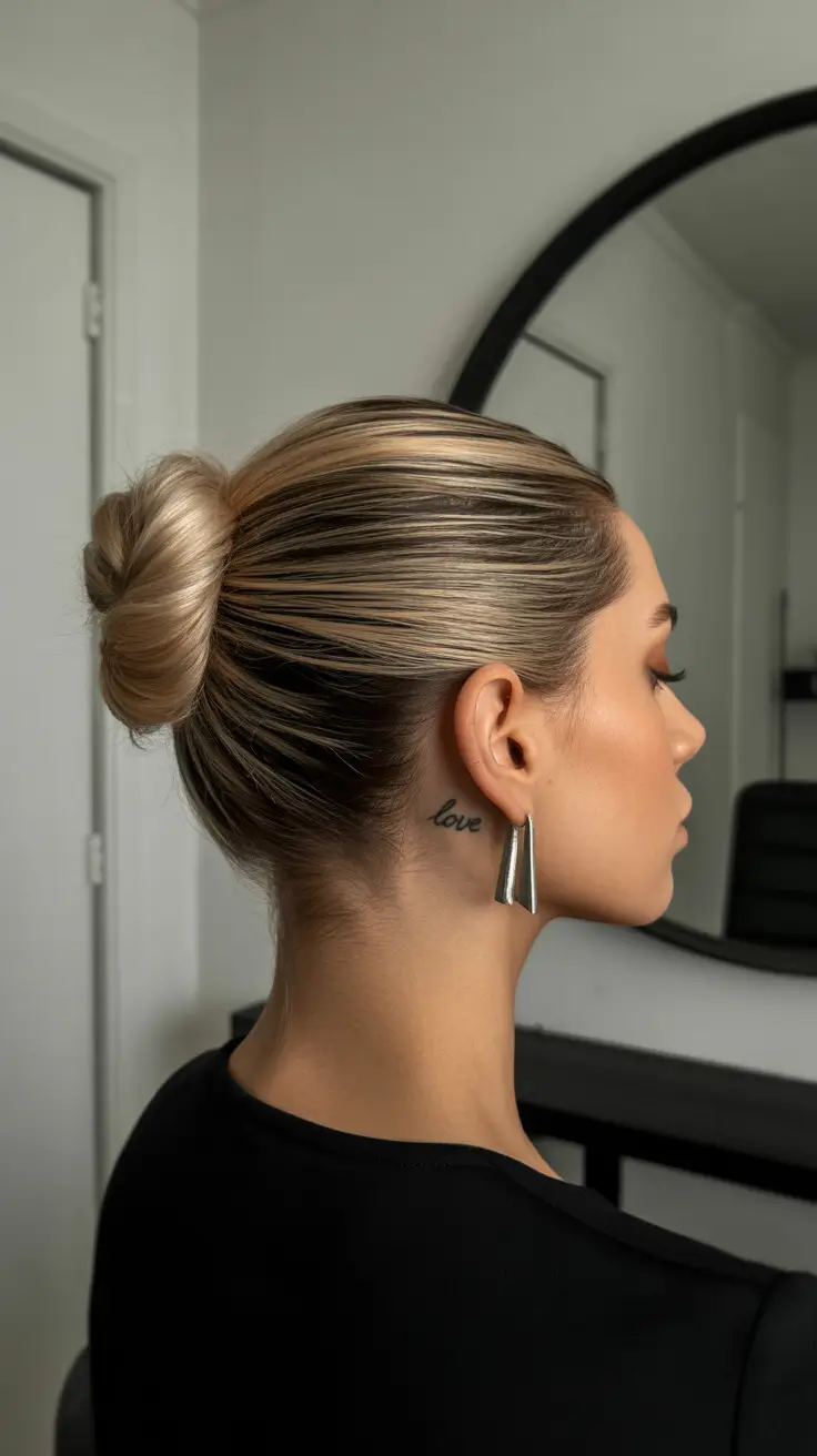 effortless spring quick hairstyles 2026 sleek low bun