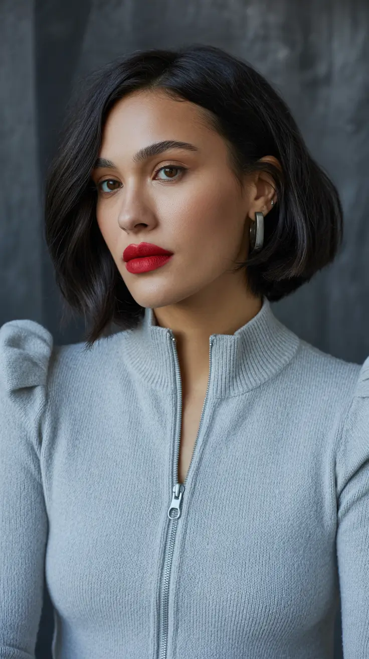 effortless spring quick hairstyles 2026 soft blunt bob