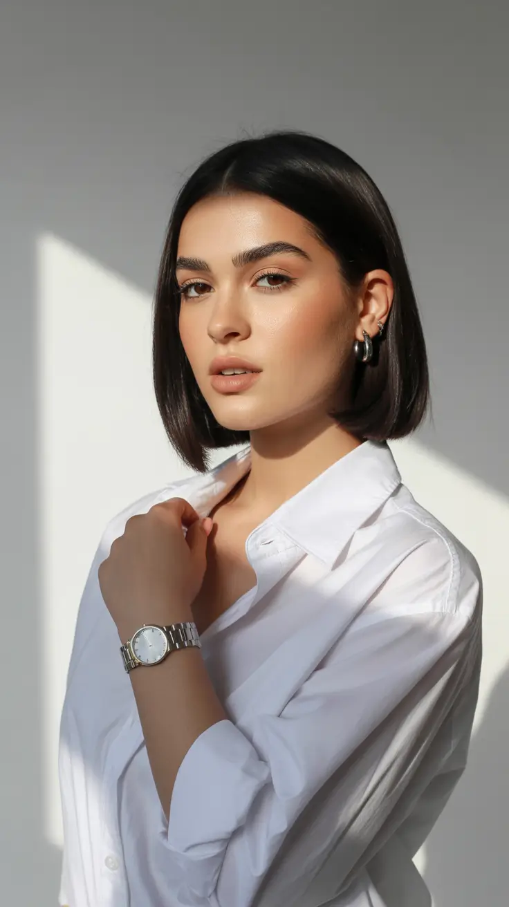 elegant spring short haircut 2026 soft rounded bob