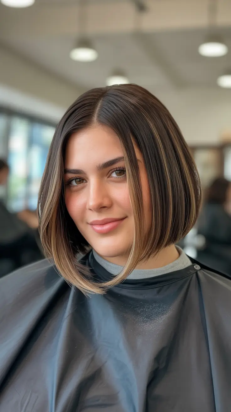 Fresh Spring Haircuts for Plus Size Women 2026 Contour Bob