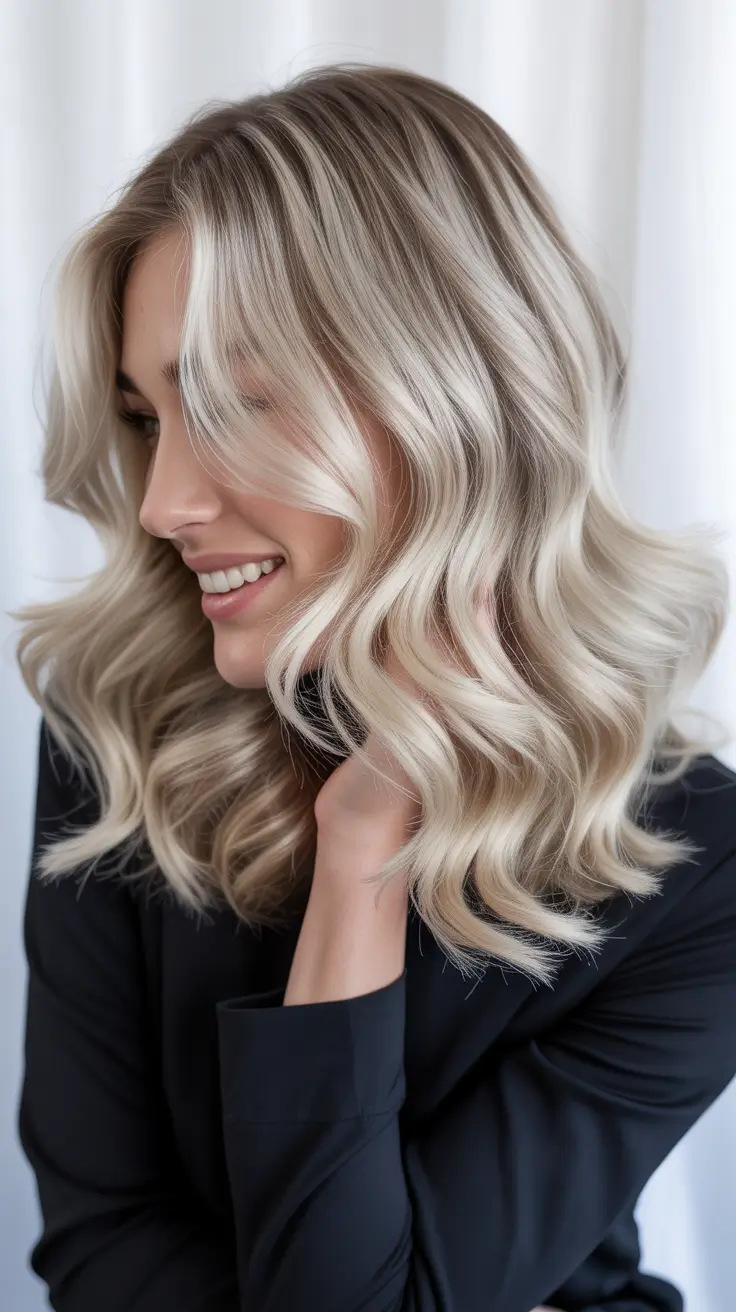 spring blonde hair color 2026 Classic Spring Blonde with Soft Movement
