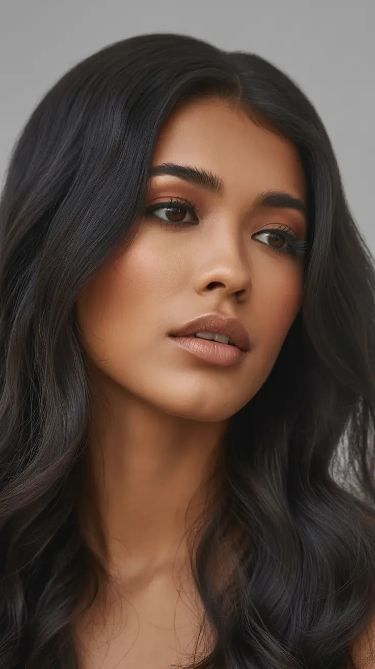 spring brown hair color 2026 Deep Soft Wave Brunette