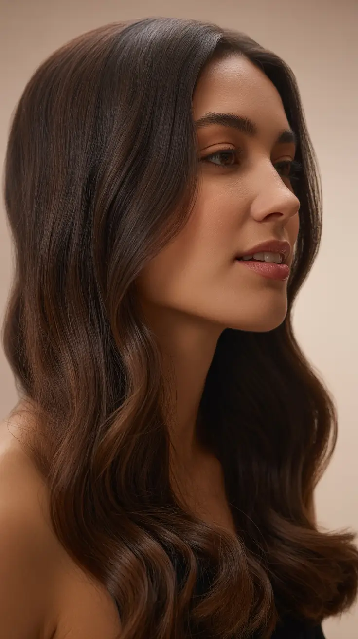 spring haircut for long hair Natural Waves With Subtle Layers for Everyday Ease