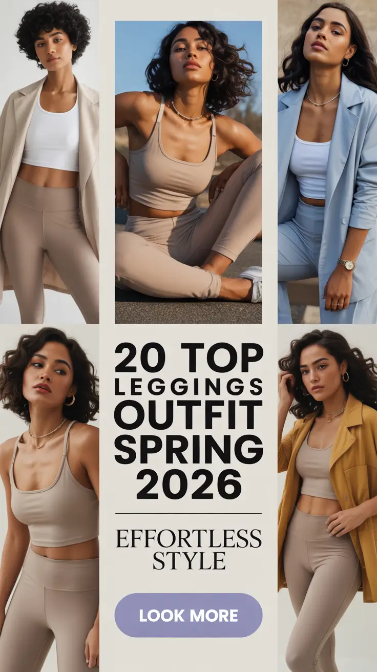 Top Leggings Outfit Spring 2026: Chic & Casual Looks for Every Day