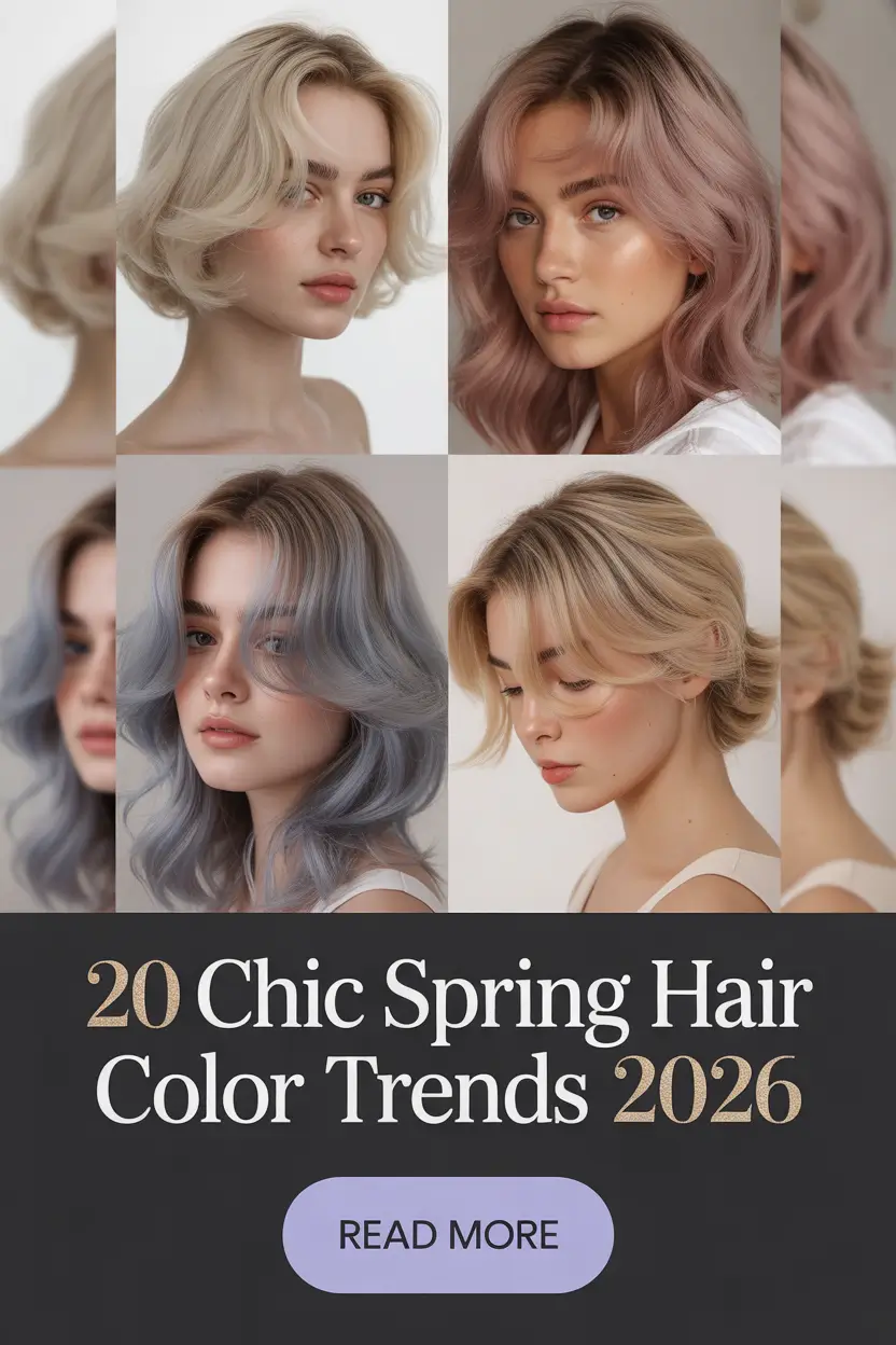 Chic Spring Hair Color Trends 2026: Fresh Blonde, Brunette & Bronde Ideas for the New Season
