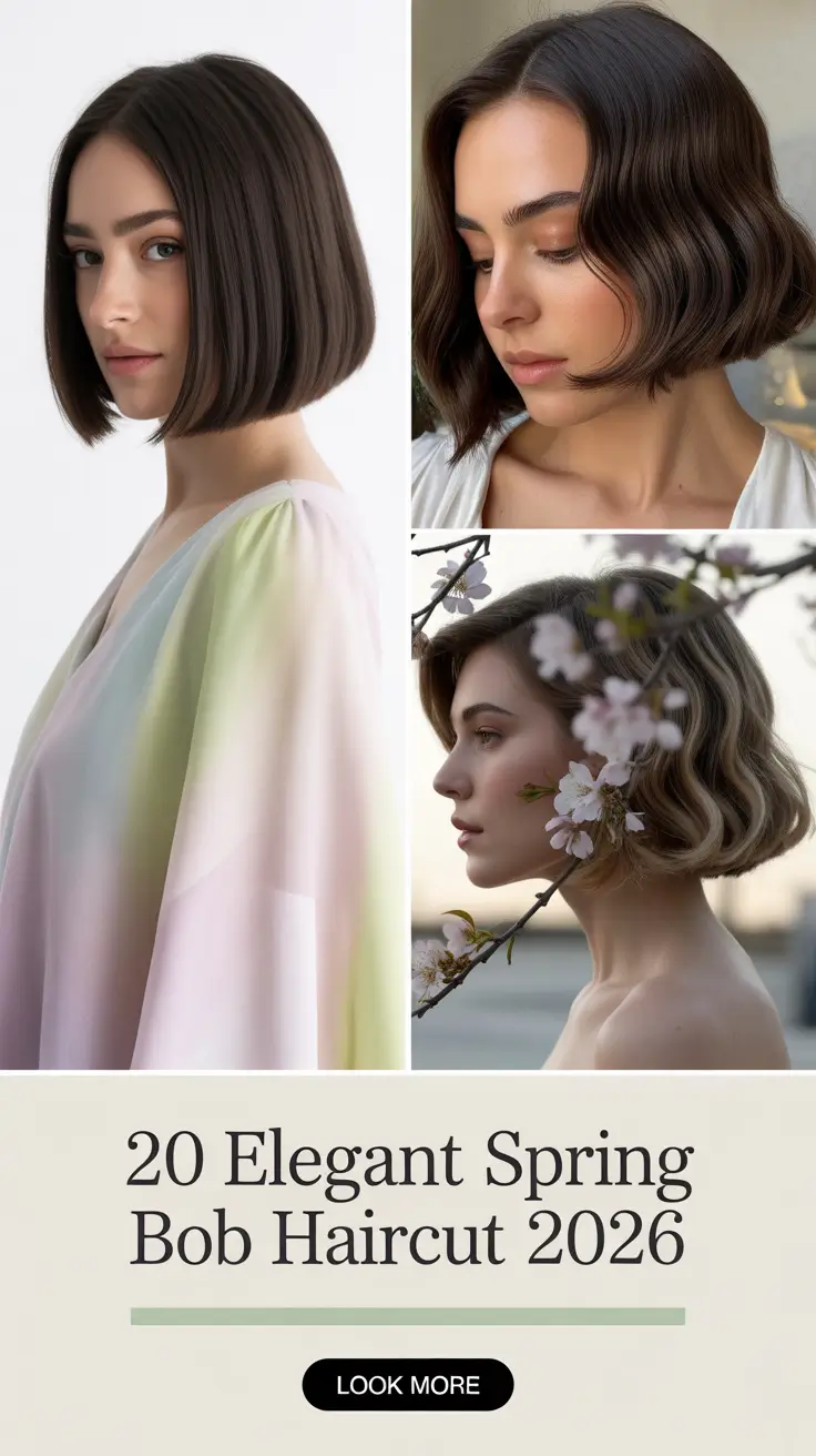 Elegant Spring Bob Haircut 2026: Fresh Chic Ideas for Blonde and Brunette Bobs