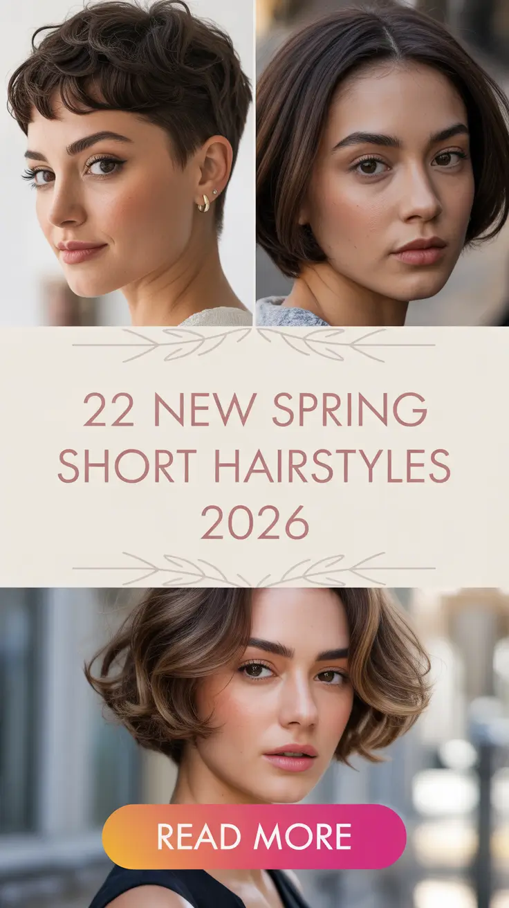 H1: New Spring Short Hairstyles 2026: Cute, Chic & Easy Short Hair Trends