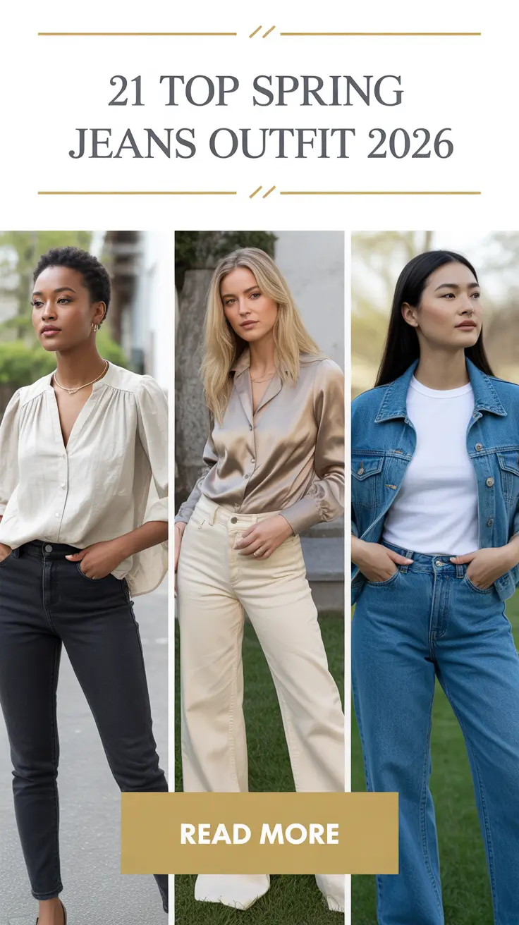 Top Spring Jeans Outfit 2026: Fresh Casual Styles for the New Season