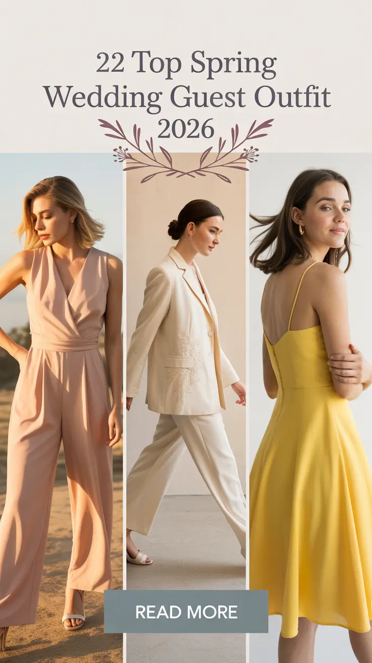 Top Spring Wedding Guest Outfit 2026: Classy Chic Ideas for Cool Outdoor Weddings