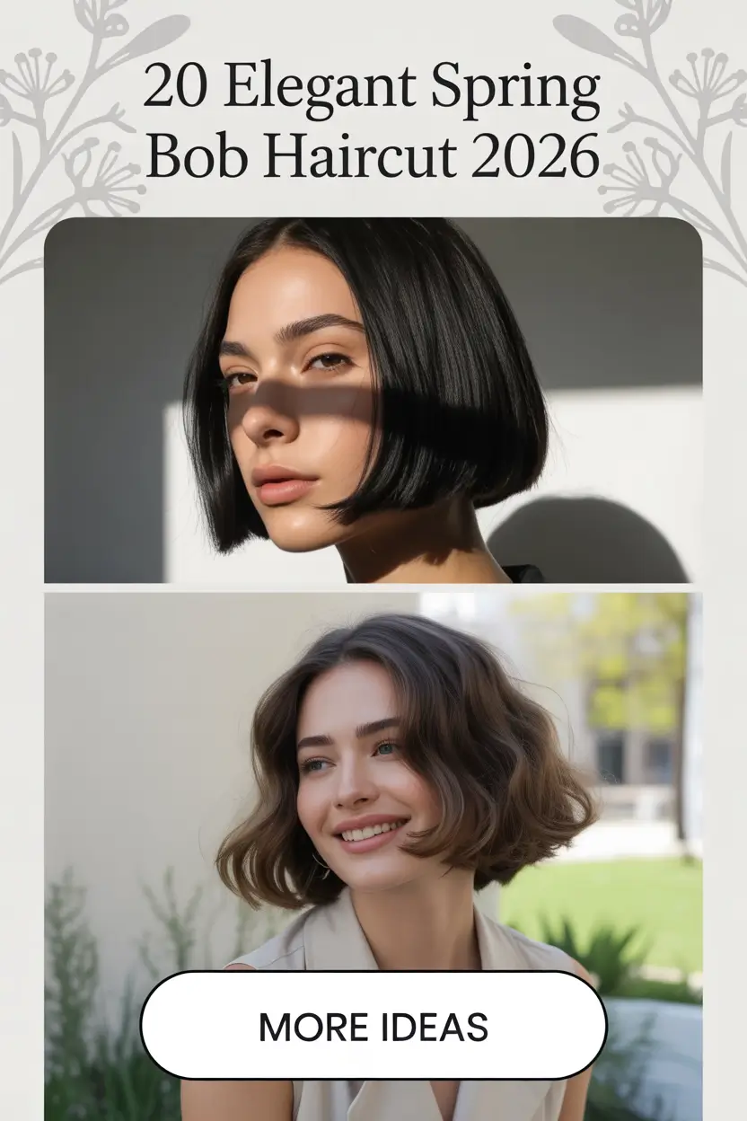 Elegant Spring Bob Haircut 2026: Fresh Chic Ideas for Blonde and Brunette Bobs