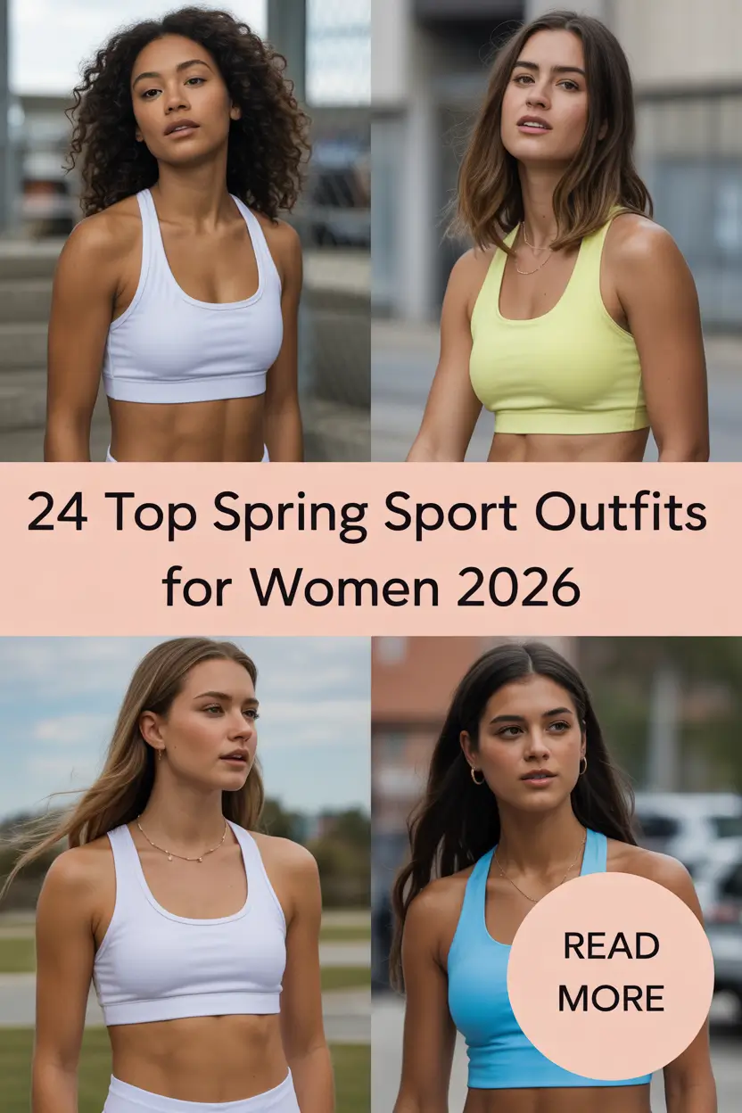 Top Spring Sport Outfits for Women 2026: Fresh, Casual & Aesthetic Looks for Active Days