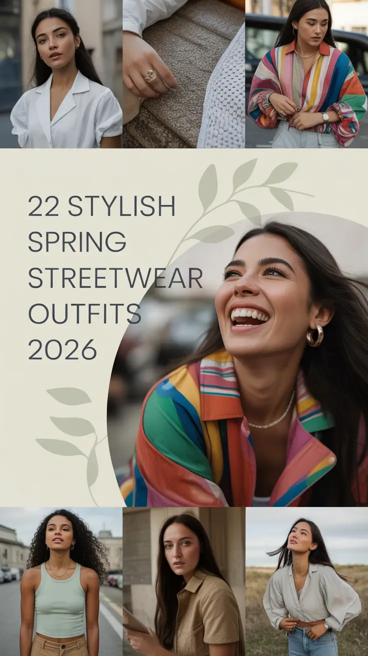 Stylish Spring Streetwear Outfits 2026: Fresh Y2K-Inspired Looks for Modern Women