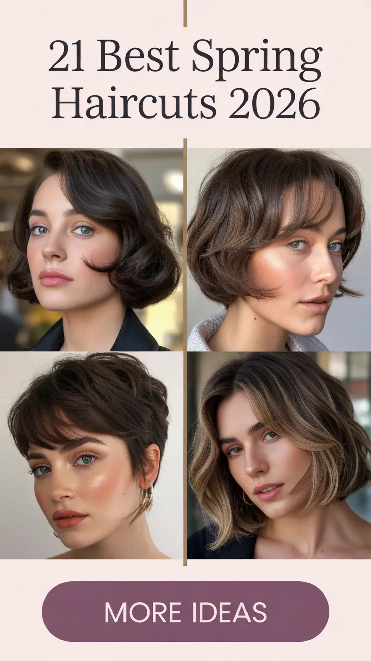 Best Spring Haircuts 2026: Fresh Medium, Short & Long Ideas for Every Face Shape